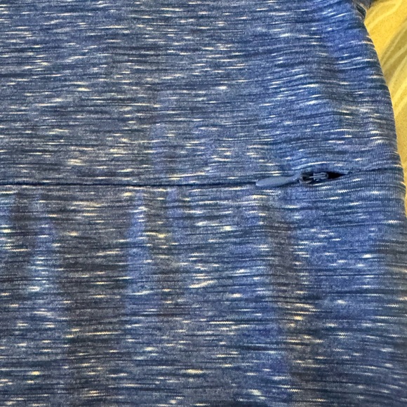 Nursing Queen Blue V Neck Maternity - Picture 3 of 4